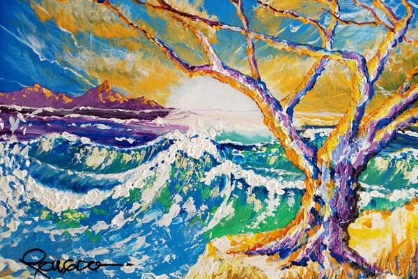 Carmel Beach (Gifted) - Leo Songco Lion Art